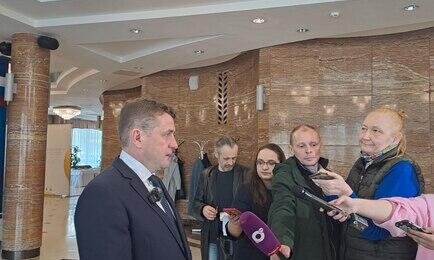 Глава Росрыболовства Илья ШЕСТАКОВ ответил на вопросы СМИ перед заседанием ДВНПС